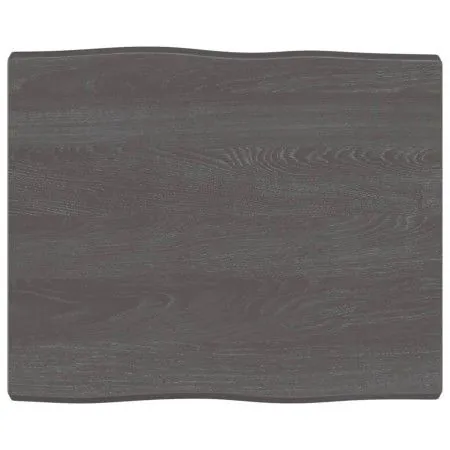 Treated wood table top brown live edge 60x50x(2-4) cm by vidaXL, Table tops - Ref: Foro24-363999, Price: 34,17 €, Discount: %