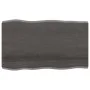 Tablero mesa madera tratada borde vivo marrón 100x60x(2-6) cm de vidaXL, Tableros para mesas - Ref: Foro24-364021, Precio: 71...