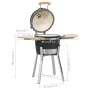 Kamado Barbacoa Parrilla y Ahumador Cerámico 81 cm de vidaXL, Barbacoas - Ref: Foro24-41721, Precio: 457,85 €, Descuento: %