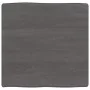 Tablero mesa madera tratada borde vivo marrón 60x60x(2-6) cm by vidaXL, Table tops - Ref: Foro24-364003, Price: 47,84 €, Disc...