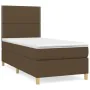 Boxspringbett mit dunkelbrauner Stoffmatratze 100x200 cm von vidaXL, Betten und Lattenroste - Ref: Foro24-3142236, Preis: 344...