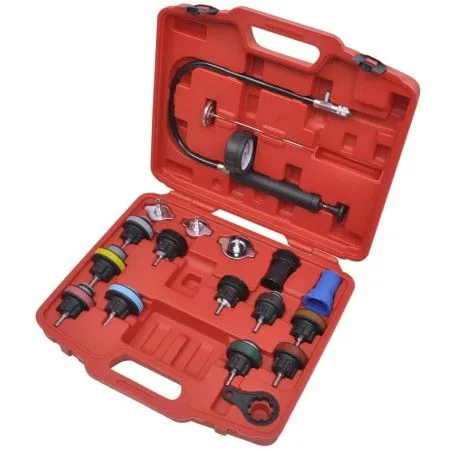 18 Piece Radiator Pressure Test Kit by vidaXL, Hand tools - Ref: Foro24-210334, Price: 75,65 €, Discount: %