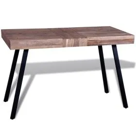 Mesita de madera de teca reciclada de vidaXL, Mesas auxiliares - Ref: Foro24-241707, Precio: 179,76 €, Descuento: %