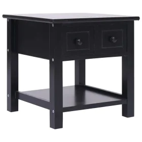 Black Paulownia wood side table 40x40x40 cm by vidaXL, Side tables - Ref: Foro24-284071, Price: 39,43 €, Discount: %