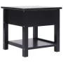 Mesa auxiliar madera de Paulownia negro 40x40x40 cm de vidaXL, Mesas auxiliares - Ref: Foro24-284071, Precio: 39,42 €, Descue...