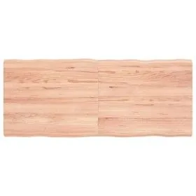 Tablero mesa madera tratada borde natural marrón 120x50x(2-4)cm de vidaXL, Tableros para mesas - Ref: Foro24-363958, Precio: ...