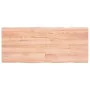 Treated wood table top with natural brown edge 120x50x(2-4)cm by vidaXL, Table tops - Ref: Foro24-363958, Price: 42,37 €, Dis...