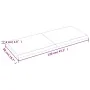 Treated wood table top with natural brown edge 120x50x(2-4)cm by vidaXL, Table tops - Ref: Foro24-363958, Price: 42,37 €, Dis...