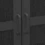 Industrieller Aufbewahrungskoffer aus schwarzem Metall, 70 x 40 x 115 cm von vidaXL, Aufbewahrungskisten - Ref: Foro24-339621...