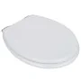 WC-Sitz MDF mit Soft-Close-Funktion in Weißem Design von vidaXL, Toiletten- und Bidetsitze - Ref: Foro24-140798, Preis: 41,67...