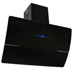Schwarze Wand-Dunstabzugshaube aus Edelstahl 756 m³/h 90 cm von vidaXL, Extraktoren - Ref: Foro24-50705, Preis: 351,95 €, Rab...