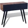 Mesa consola con 3 cajones de madera de teca reciclada de vidaXL, Mesas auxiliares - Ref: Foro24-241709, Precio: 114,85 €, De...