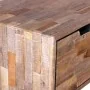 Mesa consola con 3 cajones de madera de teca reciclada de vidaXL, Mesas auxiliares - Ref: Foro24-241709, Precio: 114,85 €, De...
