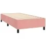 Cama box spring con colchón terciopelo rosa 90x190 cm de vidaXL, Camas y somieres - Ref: Foro24-3143120, Precio: 317,70 €, De...