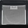 Campana extractora de pared acero inox negra 756 m³/h 90 cm de vidaXL, Extractores - Ref: Foro24-50705, Precio: 351,95 €, Des...