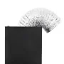 Campana extractora de pared acero inox negra 756 m³/h 90 cm de vidaXL, Extractores - Ref: Foro24-50705, Precio: 351,95 €, Des...