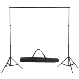 Teleskop-Hintergrundstützsystem 155-300 cm von vidaXL, Studiomontagen - Ref: Foro24-190001, Preis: 38,97 €, Rabatt: %