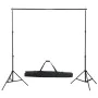 Sistema de soporte de fondo telescópico 155-300 cm de vidaXL, Montajes de estudio - Ref: Foro24-190001, Precio: 40,31 €, Desc...