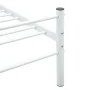 White metal bed frame 160x200 cm by vidaXL, Beds and slatted bases - Ref: Foro24-284696, Price: 117,60 €, Discount: %