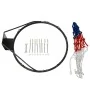 Tablero de baloncesto polietileno negro 109x71x3 cm de vidaXL, Tableros de baloncesto - Ref: Foro24-93665, Precio: 108,75 €, ...