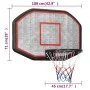 Black polyethylene basketball backboard 109x71x3 cm by vidaXL, basketball backboards - Ref: Foro24-93665, Price: 108,75 €, Di...