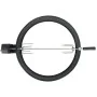 Black barbecue rotisserie ring kit 57 cm by vidaXL, Electric griddles and grills - Ref: Foro24-44290, Price: 108,02 €, Discou...