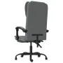 Dark Gray Fabric Reclining Office Chair by vidaXL, Office chairs - Ref: Foro24-349618, Price: 117,37 €, Discount: %