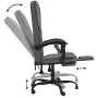 Dark Gray Fabric Reclining Office Chair by vidaXL, Office chairs - Ref: Foro24-349618, Price: 117,37 €, Discount: %
