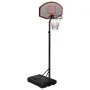 Black polyethylene basketball basket 237-307 cm by vidaXL, basketball baskets - Ref: Foro24-93653, Price: 159,53 €, Discount: %