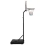 Black polyethylene basketball basket 237-307 cm by vidaXL, basketball baskets - Ref: Foro24-93653, Price: 159,53 €, Discount: %