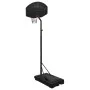 Black polyethylene basketball basket 237-307 cm by vidaXL, basketball baskets - Ref: Foro24-93653, Price: 159,53 €, Discount: %