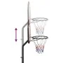 Black polyethylene basketball basket 237-307 cm by vidaXL, basketball baskets - Ref: Foro24-93653, Price: 159,53 €, Discount: %