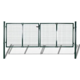 Garden Mesh Door Wall Fence 289x75cm/306x125cm by vidaXL, garden gates - Ref: Foro24-140921, Price: 256,48 €, Discount: %