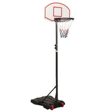 White polyethylene basketball basket 216-250 cm by vidaXL, basketball baskets - Ref: Foro24-93655, Price: 92,78 €, Discount: %