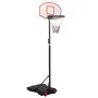 White polyethylene basketball basket 216-250 cm by vidaXL, basketball baskets - Ref: Foro24-93655, Price: 92,78 €, Discount: %