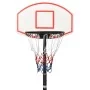 White polyethylene basketball basket 216-250 cm by vidaXL, basketball baskets - Ref: Foro24-93655, Price: 92,78 €, Discount: %