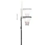 White polyethylene basketball basket 216-250 cm by vidaXL, basketball baskets - Ref: Foro24-93655, Price: 92,78 €, Discount: %