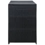 Double shed black rattan garbage container 148x80x111cm by vidaXL, Sheds - Ref: Foro24-43887, Price: 265,82 €, Discount: %