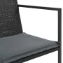 7-piece garden dining set and black synthetic rattan cushions by vidaXL, Garden sets - Ref: Foro24-44444, Price: 509,08 €, Di...