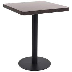 Dark brown 60x60 cm bistro garden table made of MDF by vidaXL, Kitchen and dining tables - Ref: Foro24-286431, Price: 108,19 ...