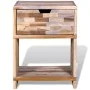 Recycled teak wood nightstand with drawer by vidaXL, Nightstands - Ref: Foro24-241715, Price: 94,67 €, Discount: %