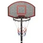 Black polyethylene basketball basket 216-250 cm by vidaXL, basketball baskets - Ref: Foro24-93656, Price: 97,51 €, Discount: %