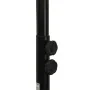 Black polyethylene basketball basket 216-250 cm by vidaXL, basketball baskets - Ref: Foro24-93656, Price: 97,51 €, Discount: %