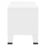 Industrial white metal TV stand 105x35x42 cm by vidaXL, TV Furniture - Ref: Foro24-339619, Price: 75,55 €, Discount: %