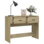 Konsolentisch aus Sonoma-Eichenfurnier 100x39x75 cm von vidaXL, Tische - Ref: Foro24-816779, Preis: 66,65 €, Rabatt: %