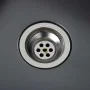 Handgefertigte Küchenspüle aus schwarzem Edelstahl von vidaXL, Sinkt - Ref: Foro24-145085, Preis: 172,30 €, Rabatt: %
