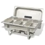 3-teiliges Buffet-Essenswärmer-Set aus Edelstahl von vidaXL, Wilderer - Ref: Foro24-50529, Preis: 178,67 €, Rabatt: %