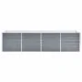 Gray galvanized steel garden bed 320x80x77 cm by vidaXL, Pots and planters - Ref: Foro24-44844, Price: 107,79 €, Discount: %