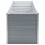 Gray galvanized steel garden bed 320x80x77 cm by vidaXL, Pots and planters - Ref: Foro24-44844, Price: 107,79 €, Discount: %