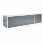 Gray galvanized steel garden bed 320x80x77 cm by vidaXL, Pots and planters - Ref: Foro24-44844, Price: 107,79 €, Discount: %